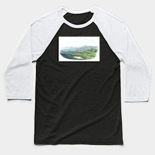 Highlands from Farragon Baseball T-Shirt